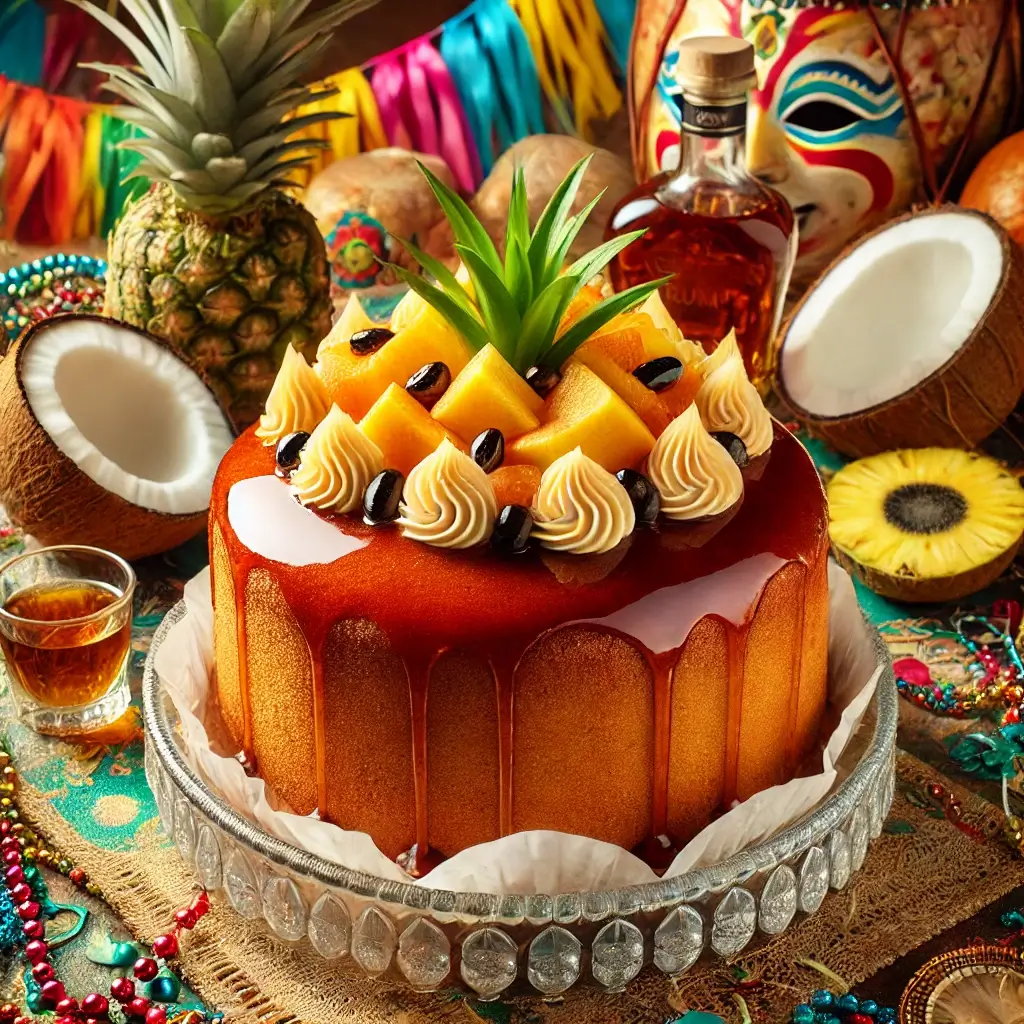 caribbean festival rum cake