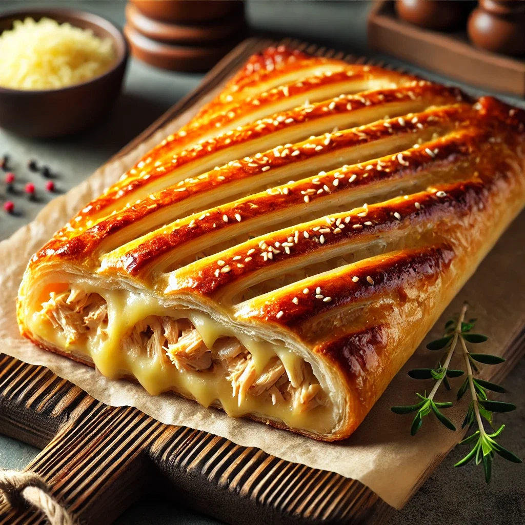 chicken and cheese jalousie recipe