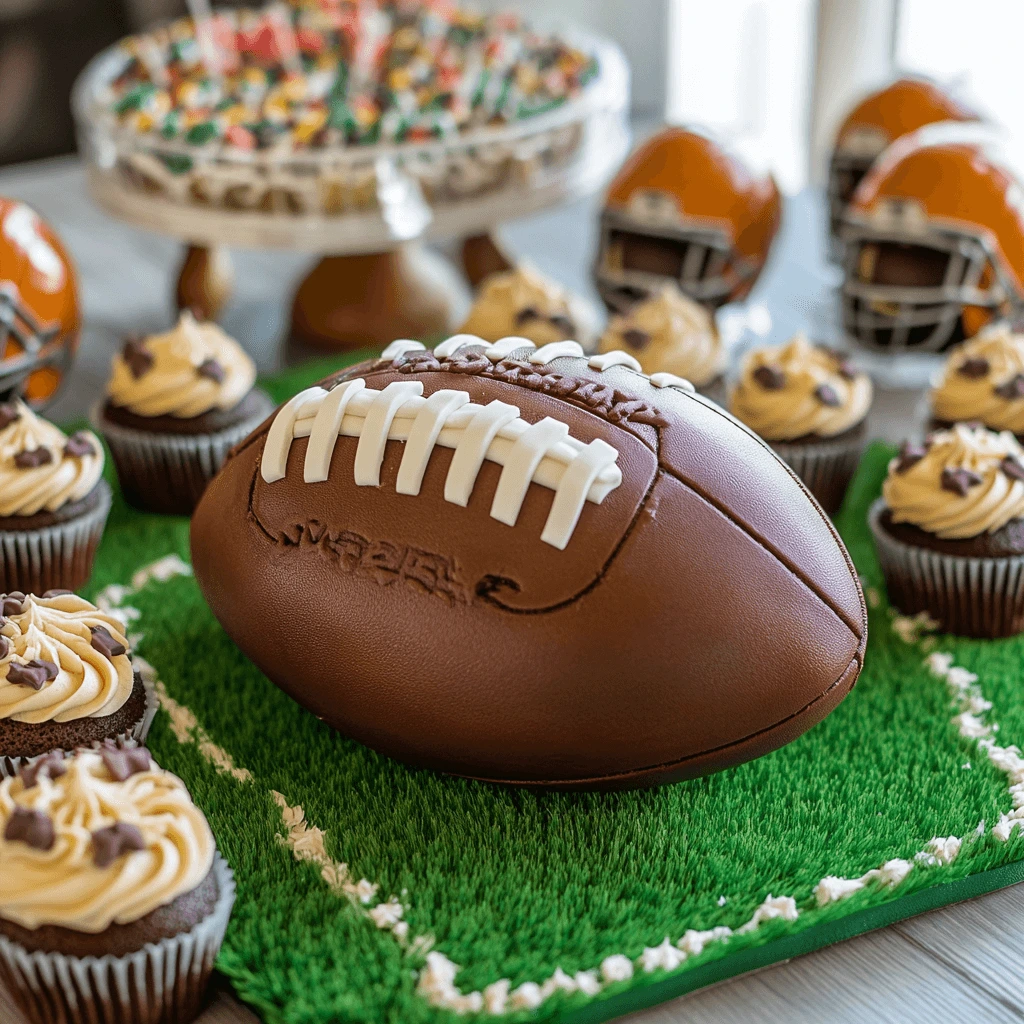 football cake ideas