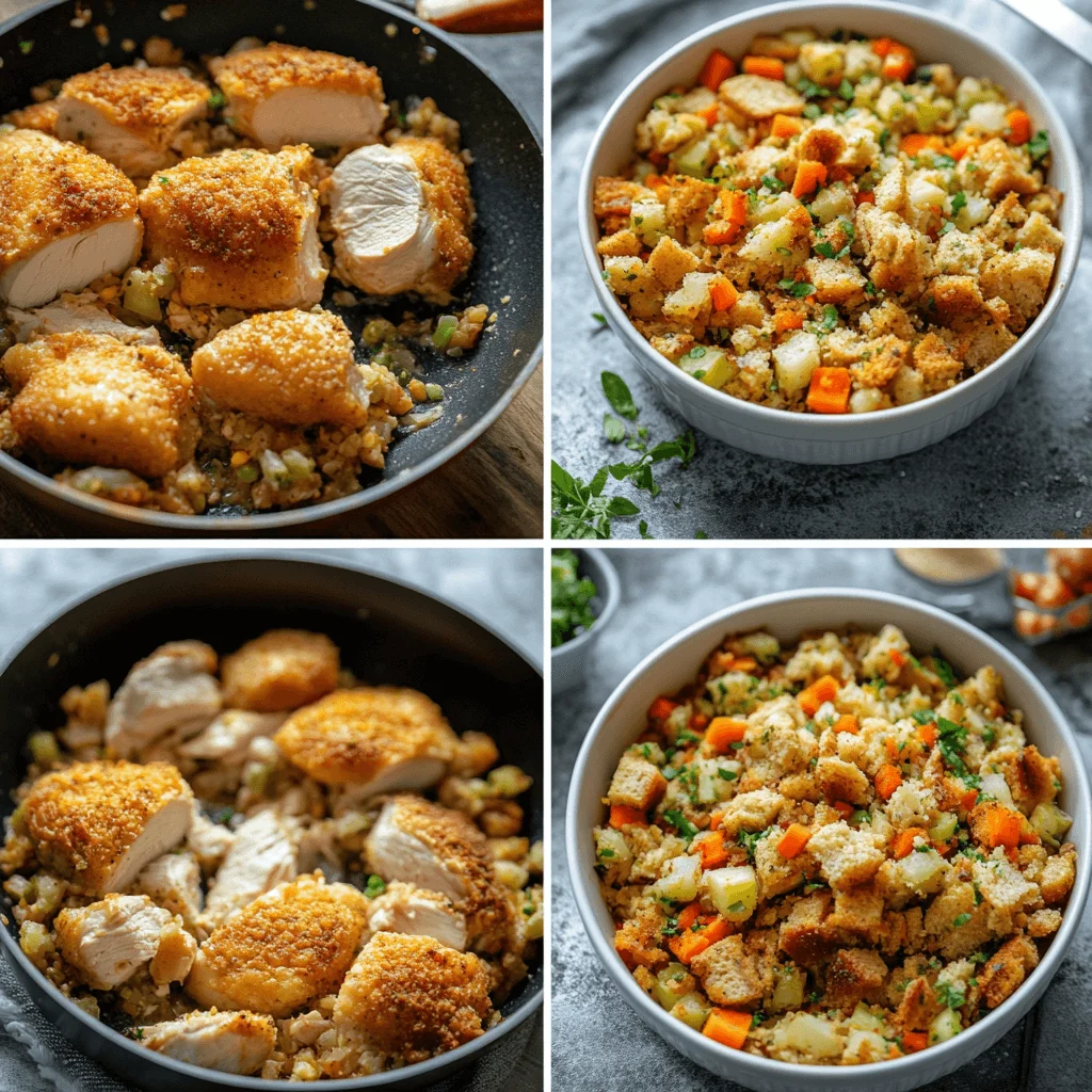 chicken and dressing