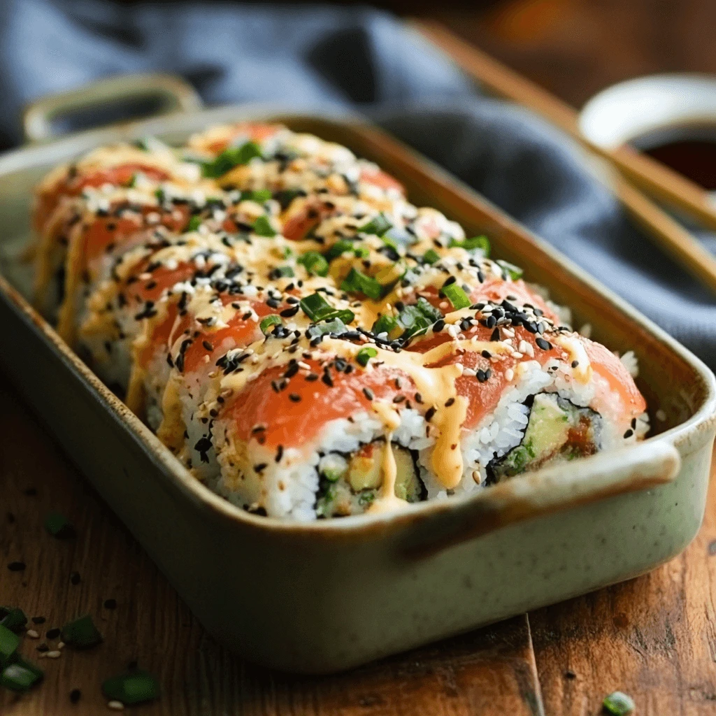 sushi bake recipe