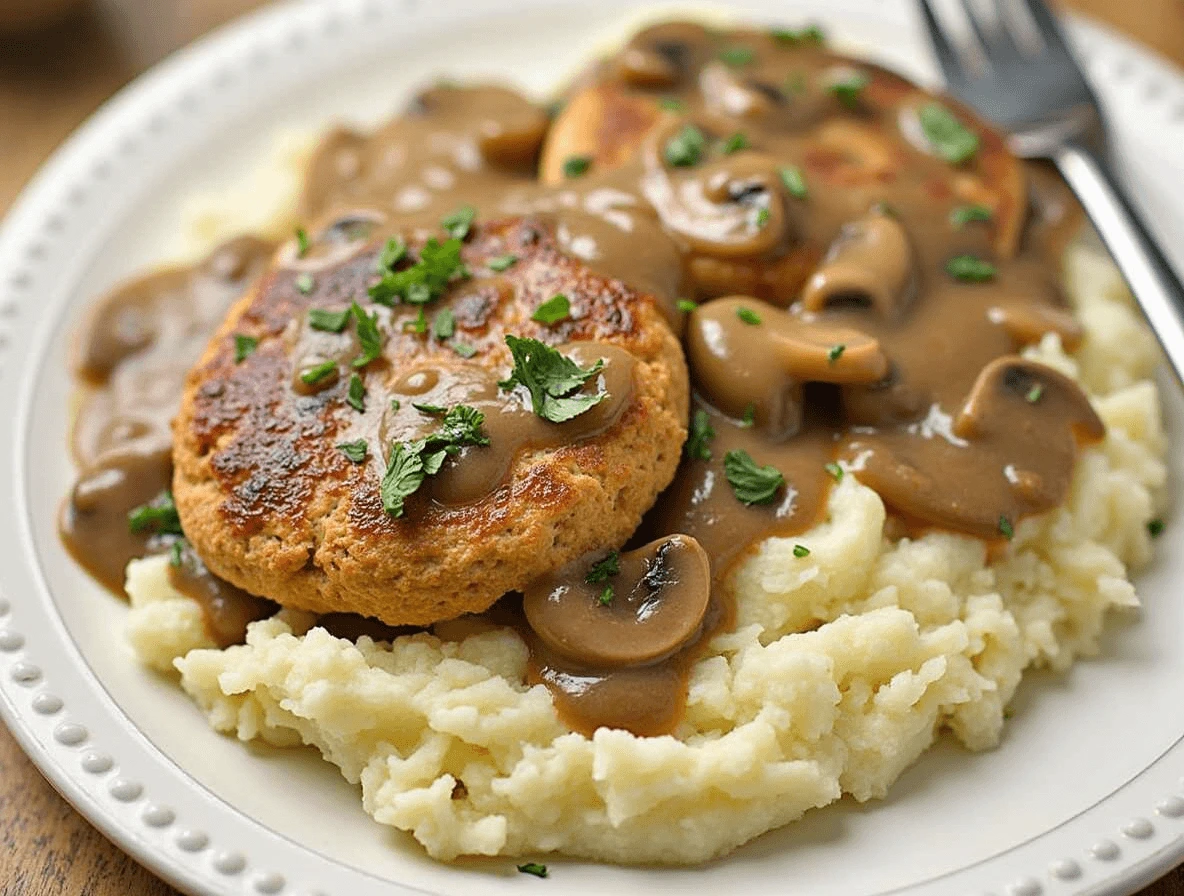 salisbury steak recipe with ground chicken