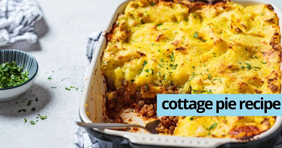 cottage pie recipe